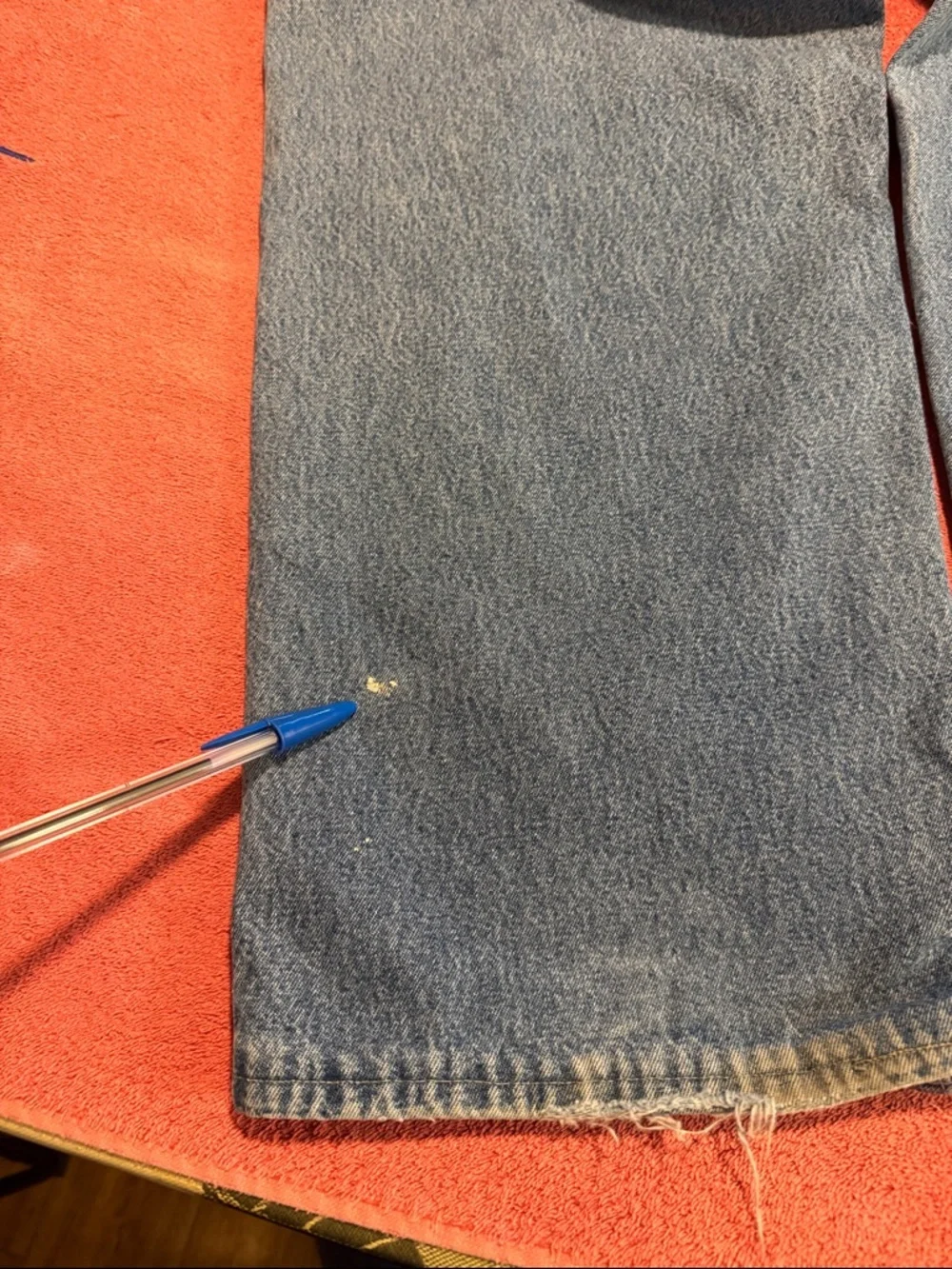 Carhartt Men's Relaxed Light Blue Denim Jeans - Picture 10 of 13